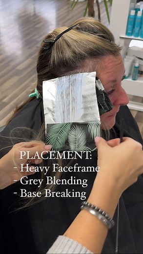 Jessica Scott Santo: Hair Education for Hairstylists | ⚠️Placement for: Bold Hairline, Grey Blending, + Base Breaking! Leave a 🤍🤍🤍 if You Love the After! Formulas: @moroccanoilpro Blonde Voyage... | Instagram