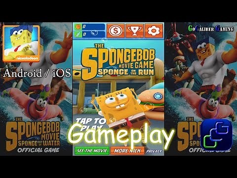 The Spongebob Movie Game Sponge On The Run Android IOS Gameplay