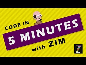 Code in FIVE Minutes with ZIM Demo! JavaScript for HTML Canvas - Learn with ZIMjs