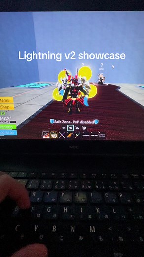 Lightning v2 Showcase: Full Awakening in Blox Fruits