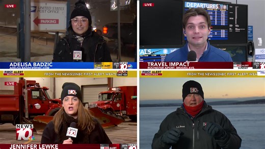 News10NBC spend the winter storm alerting you first, and we're tracking more winter weather headed our way this week. Download the First Alert Weather App for the most updated forecast ⛄ | WHEC TV
