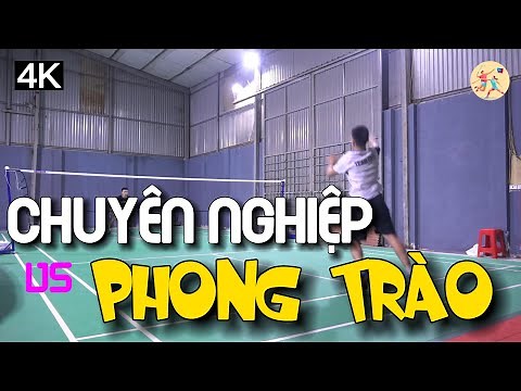 Cầu lông TV - Cầu lông CHUYÊN NGHIỆP chấp 3 triệu Cầu lông PHONG TRÀO và cái kết đi vào lòng người..