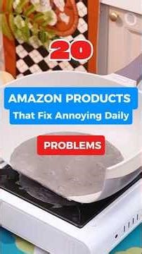 20 Genius Amazon Products That Fix Annoying Daily Problems 😳 #amazonfinds #amazongadgets #shorts