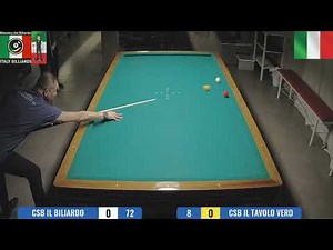 🎯 Campionato d'Eccellenza: CSB IL BILIARDO vs CSB IL TAVOLO VERDE! 🏆🔥