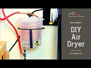 The Copper Coil Air Dryer/Compressor Aftercooler DIY (Setup Part Two)