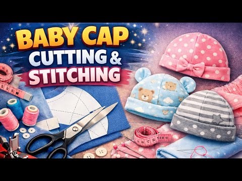 How to Cut and Stitch Baby Caps: Easy Step-by-Step Tutorial
