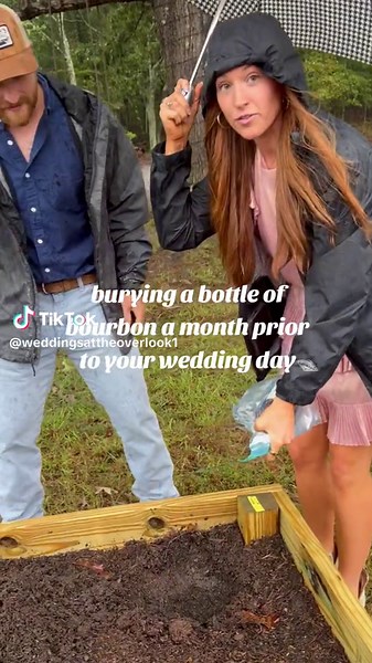 Southern Wedding Tradition: Burying Bourbon for Good Luck