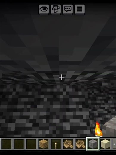 I Put Any Blocks In Void In Minecraft Pe #minecraft #gaming #minecraftpe #funnyshorts