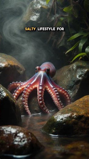Meet the Freshwater Octopus: Nature's Mystery!, #DidYouKnow #FunFact #NatureMysteries