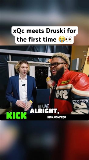 xQc MEETS Druski For FIRST TIME 😭 #xqc #druski #funny
