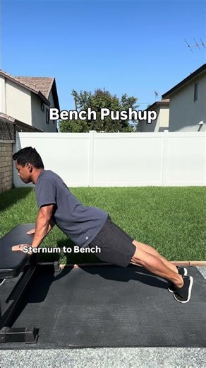 Bench Pushup