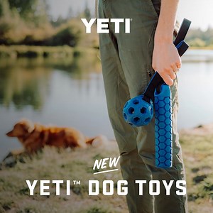 It’s time to teach those old dogs some new tricks. For our second drop of the week, we’re introducing our first-ever dog toys, the YETI™ Dog Ball and Bumper. | YETI