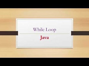 JAVA || Loop || While Loop With Timer