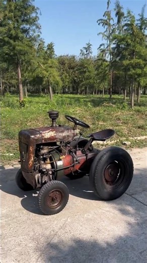 Ghost Tractor?! 😱 Or Grandpa’s Smart Remote Trick 🚜😂 #shorts #video #viralvideo