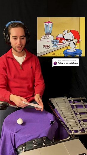 More satisfying without music? :) Snoopy with my sounds isolated #snoopy #icecream #soundeffects #rhythm