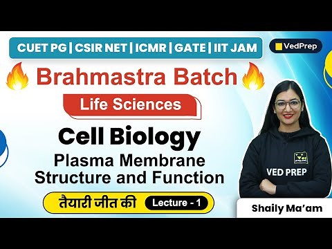 Cell Biology | Life Sciences | CUET PG | CSIR NET | ICMR | GATE | IIT JAM | VedPrep Biology Academy