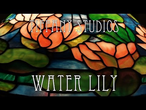 Making of Tiffany Studios Stained Glass Lamp WATERLILY