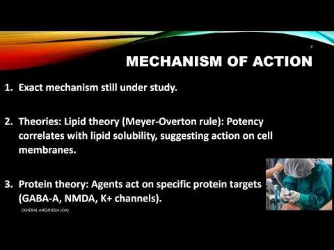 GENERAL ANESTHESIA GA