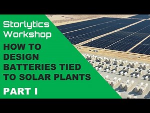 Unlocking Solar Plus Storage Potential: How to Size a Grid Battery Tied to a PV Plant [ PART I ]