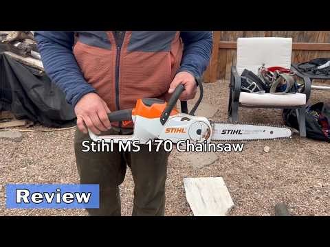 Stihl MS 170 Chainsaw Review - Is It Worth It?