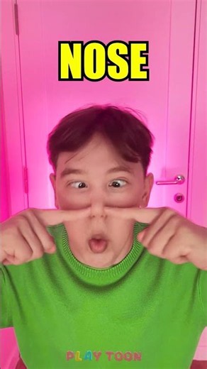 🌀 Fun with Fingers: Touch Your NOSE and Point to Your MOUTH! 🤸‍♂️✨