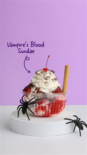 Something wickedly sweet this way comes. 🎃🍨 Our Sundae Scaries are our frightfully fun new sundaes, conjured up just in time for spooky season. The limited-time creations are dressed in their Halloween best with festive toppings and flavor combinations made to haunt your cravings in the best way possible | Sarris Candies