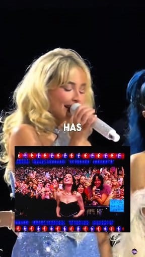 19K views · 796 reactions | Anne Hathaway_s Reaction To Being Arrested By Sabrina Carpenter  #Annehathaway #sabrinacarpenter #music | Lady Whistledown | Facebook