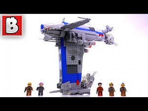 LEGO Star Wars The Last Jedi Resistance Bomber 75188! | Unbox Build Time Lapse Review