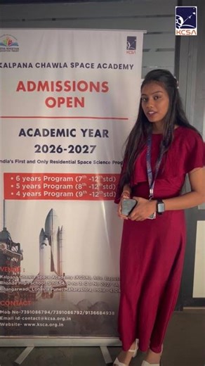 KCSA Admissions 2026-2027#kalpanachawlaspaceacademy #KCSAadmissions #2026 #SpaceEducation