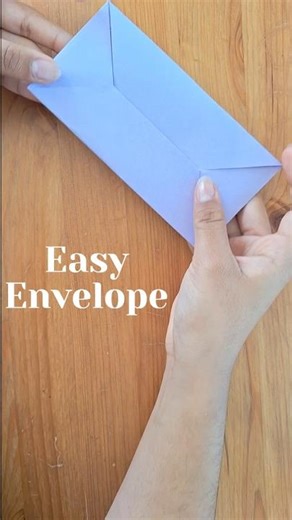 DIY Envelope II Origami Envelope Making II No Glue Paper Craft #shorts