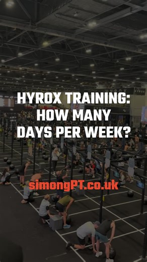 Simon Graham on Instagram: "How many days per week should you train for HYROX? Three days per week can work really well. If you’re chasing a PB, adding a day or two can help. Training six days per week is usually only needed for advanced athletes with good recovery and a strong fitness base. It’s not about the perfect schedule. It’s about a routine you can repeat week after week without constantly missing workouts so you feel like you’re failing. Full in-depth blog with training splits, examples