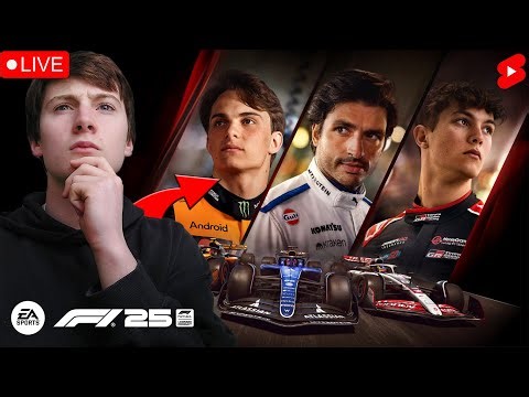 🔴 LIVE! - Playing Formula 1 25 For THE FIRST TIME!