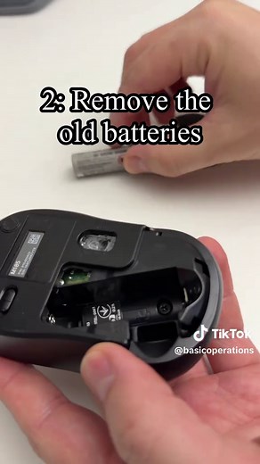 Cómo reemplazar las baterías de tu mouse