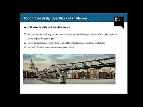 Midas Technical Live Session 3: Foot Bridge Modelling & Design (Truss Bridge) - Vibrational Analysis