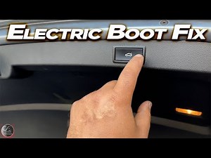 "Discover What's Wrong with This Skoda Superb Electric Boot!" Electric Tailgate Strut problem