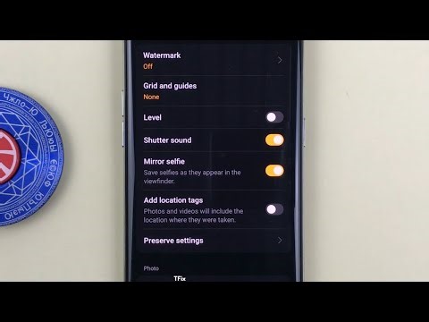 How to turn the camera shutter sound on/off on OPPO Reno8 T 5G Android 14