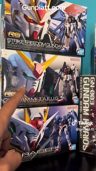 New Gundam Model Kits Available at Gunplatt.com