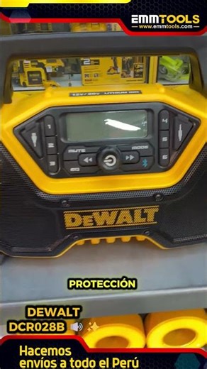 RADIO BLUETOOTH DEWALT DCR028B