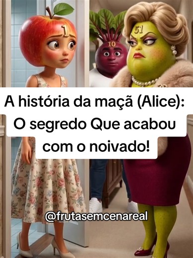 A história da maçã (Alice): o segredo que acabou com o noivado
