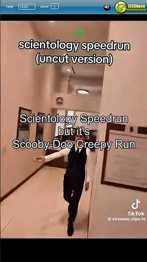 scientology speedrun but it's Scooby Doo Creepy Run