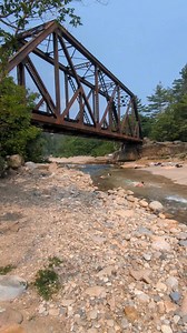 Slip sliding away, NH, 8 3 25 #thenaturenomad #whitemountainsnh #waterslide #summervibes #summer2025 #summerfun #beautifulwater #streams #river | The Nature Nomad