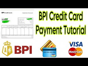 Paano magbayad ng BPI Credit Card Bill?