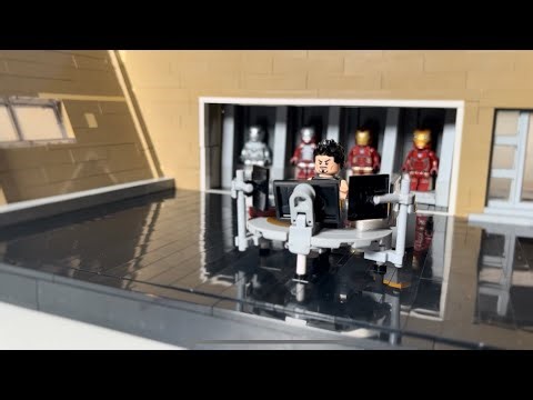 LEGO Iron Man’s garage Moc