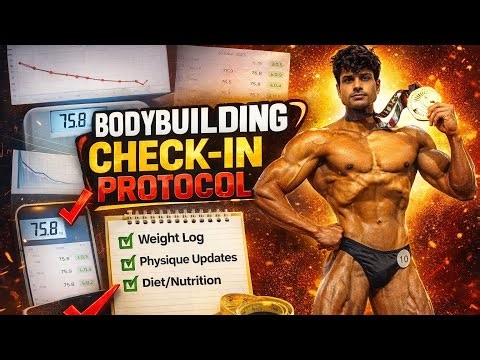 Bodybuilding prep. Checkins protocols | first step of bodybuilding