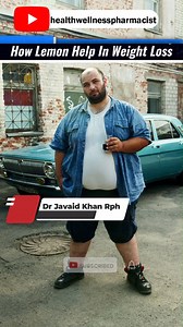 How Lemon Help In Weight Loss ? #weightloss #lemonbenefits #drjavaidkhan #healthtips #shorts #reels | Health Wellness Pharmacist