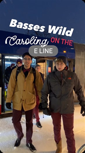 50th & France on Instagram: "🎄🎶 Spreading holiday cheer, one stop at a time! The new @metrotransit METRO E Line makes it fast, easy, safe, and affordable for the University of Minnesota accapella group @basseswild to hop on and ride to 50th & France—perfect for caroling, connecting, and leaving the driving to Metro Transit in any weather, day or night. 🚍 Running every 10 to 15 minutes from the University of Minnesota through Uptown and Linden Hills to 50th & France and Southdale. Enjoy the ne
