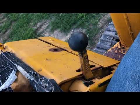 John Deere 450 crawler loader video 2 low power