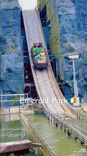 🇮🇪🪉🎢Emerald Park🎢☘️Ireland🪉🇮🇪#rollercoaster #waterboat #shorts