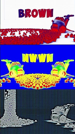 LEARN COLORS (BROWN) WITH BALLS MACHINE EFFECTS (Sponsored BY; Preview 2 Random Effects) #shorts