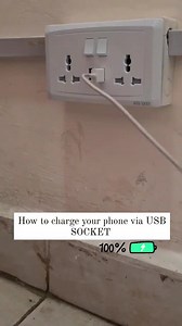Watch how to use USB sockets to charge your phone and other devices 📱 | Tungsten Electricals Limited.